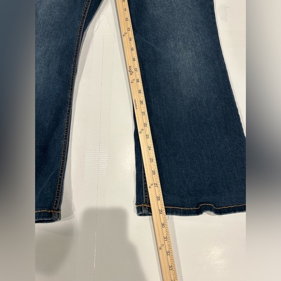 Torrid Luxe Slim Boot Jeans Women’s 18 Super Stretch hemmed-SEE MEASUREMENTS - Picture 8 of 12